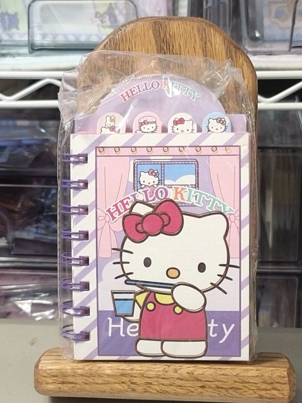#HK-2320 Hello Kitty Mini Hard Cover Spiral Bound Notebook